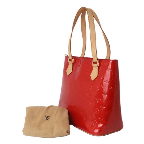 Louis Vuitton Houston Tote Rouge Bag Vernis - Picture 1 of 1